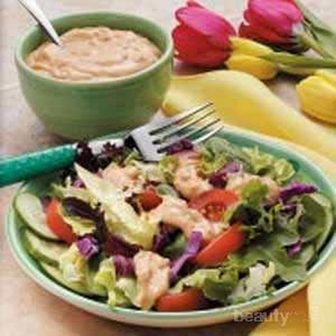 Salad ayam saus fresh mayonnaise