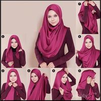 5 Tutorial Hijab Syar'i Modern Yang Simpel Dan Anggun