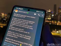 Menjajal Akun Chatbot WhatsApp COVID-19 Pemerintah, Ini Caranya