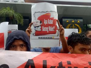 Aksi Jumat Keramat di Depan Kejagung