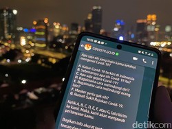 Chatbot WhatsApp COVID-19 Bukan untuk Klarifikasi Hoax