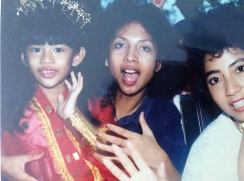 Foto Dian Sastro Kecil, Nggak Nyangka Beda Banget dari Sekarang