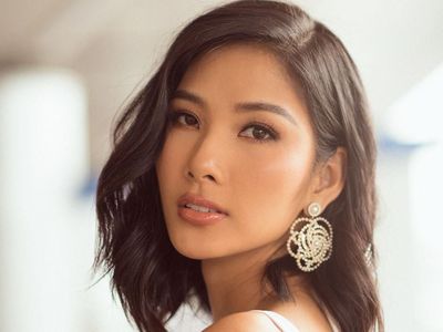 Pesona Miss Universe Vietnam yang Sumbang Masker Buatan Sendiri