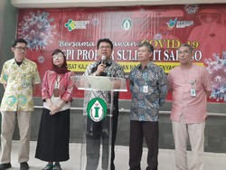 RSPI SS Rawat 10 Pasien Positif Corona, 3 di ICU Pakai Ventilator