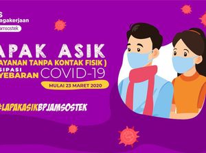 Cegah Penyebaran Corona, BPJAMSOSTEK Aktifkan Protokol Lapak Asik