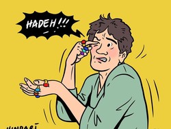 Kocak! Cara Srimulat Hidup Bersih Cegah Corona ala Hari Prast