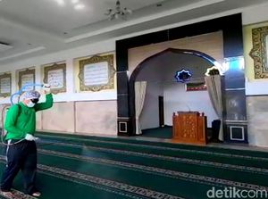 Masjid di Pangandaran-Sukabumi hingga Bandung Tetap Gelar Jumatan