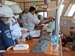 Kemenhub Cek Kelayakan Kapal Angkutan Lebaran 2020 di Teluk Bayur