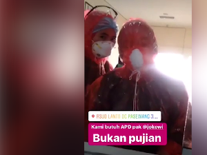 Kondisi Miris Tenaga Medis Berjibaku Lawan Corona di Tengah Kelangkaan APD