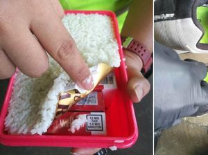 Penuh Akal! Pria Ini Selundupkan Rokok di Kotak Bekal Penuh Akal! Pria Ini Selundupkan Rokok di Kotak Bekal