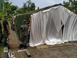 RS Darurat untuk Pasien Corona Mulai Didirikan RS Darurat untuk Pasien Corona Mulai Didirikan