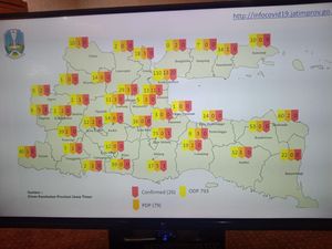 4 Warga Nganjuk Positif Corona ASN, Ikut Pelatihan Petugas Haji di Surabaya