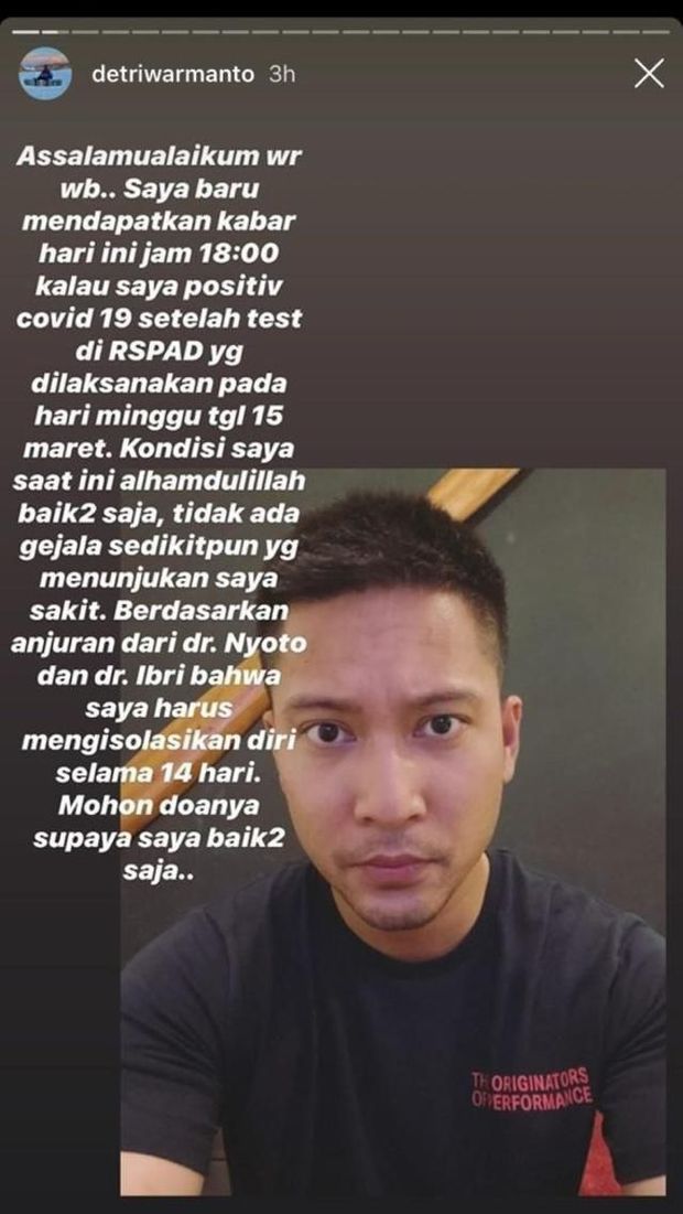 Pengakuan Detri Warmanto