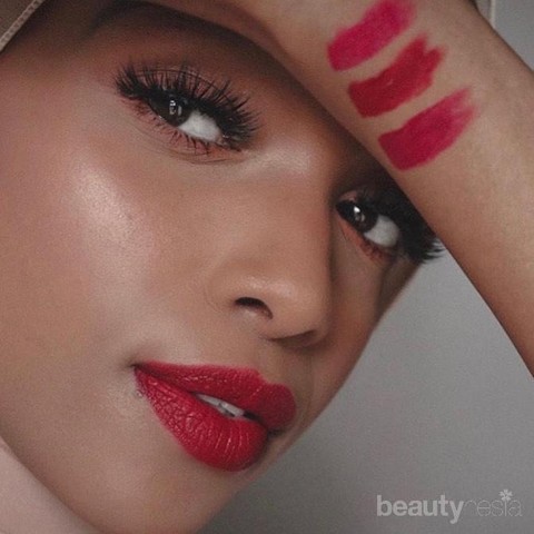 5 Lipstik Warna  Merah untuk  Kulit Sawo  Matang  Bikin Wajah 