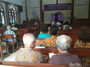 Jemaat Berkurang, Kebaktian Umat Kristiani  Klaten Tetap Khidmat