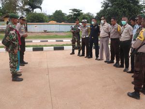 TNI-Polri Cegah Virus Corona di Perbatasan RI-PNG