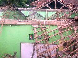Gempa M 3,5 Guncang Sukabumi, Satu Bangunan Sekolah Ambruk