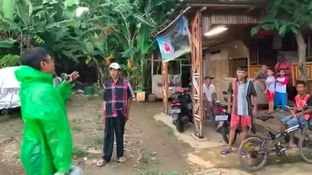 Aa Gym sosialisasi Corona ke warga