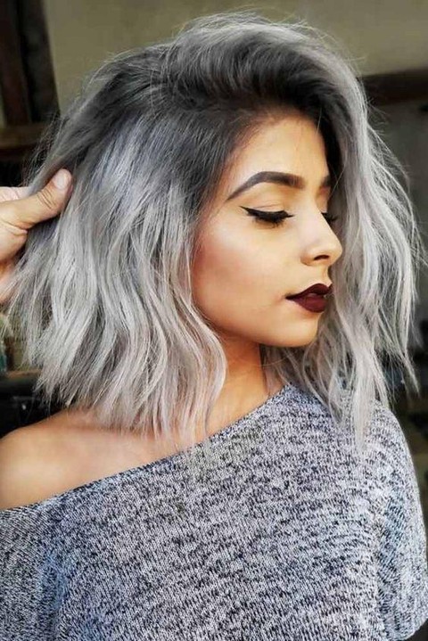 Tips Anti Gagal Cat  Rambut  Warna  Ash  Grey 