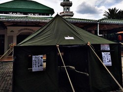 Masjid di Tangsel Ini Punya Rumah Antivirus untuk Jemaah yang Beribadah