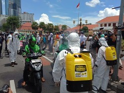 Perlu Tahu, 15 Protokol Kesehatan Khusus Ojol Supaya Tak Tertular Corona