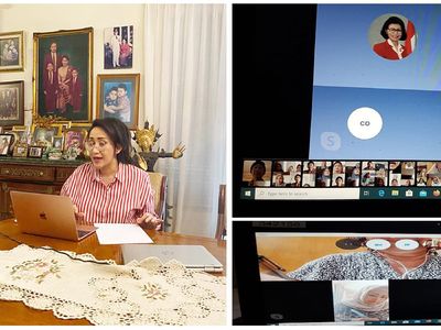 Ratas soal Corona via Teleconference