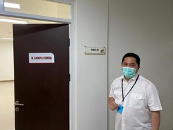 Erick Thohir Siapkan Jaringan Seluler 500 MB di Wisma Atlet