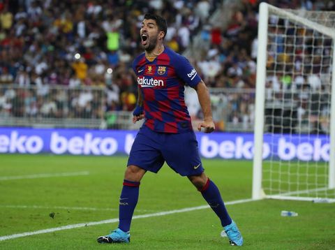 Luis Suarez saat beraksi bersama Barcelona. (Photo by Francois Nel/Getty Images)