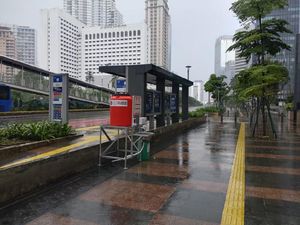 Cegah Corona, Pemprov DKI Pasang Wastafel Portable di Ruang Publik