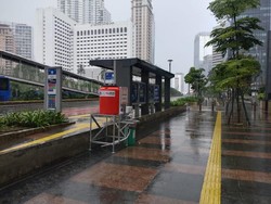 Cegah Corona, Pemprov DKI Pasang Wastafel Portable di Ruang Publik