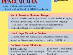 Stok APD Menipis, RSUD Banjar Minta Bantuan Warga