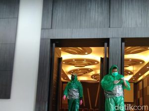 Pernah Dikunjungi PDP Corona, Hotel di Lembang Disemprot Disinfektan