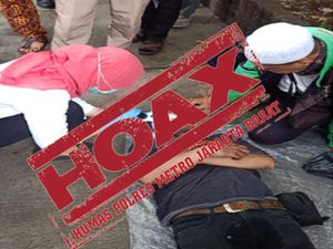 Viral Foto Ojol Disebut Meninggal karena Corona di Tebet, Ini Faktanya