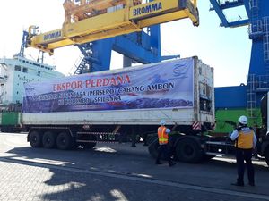 RI Ekspor 25 Ton Ikan Beku Ke Srilangka