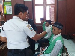 Saat Sidang di Surabaya Geger Gegara Suhu Tubuh Terdakwa 37,4 Derajat