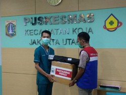 Pertamina Salurkan 22.000 Masker ke Fasilitas Kesehatan di Jakarta
