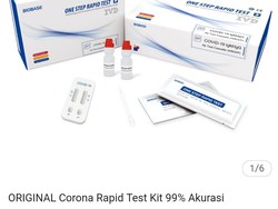 Alat Rapid Test Banyak Dijual Online, Amankah Tes Corona Sendiri?