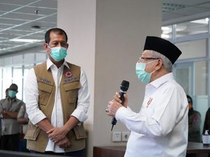 Update! Arahan Maruf Amin saat Soroti Rapid Test Corona DPR-Mudik Lebaran