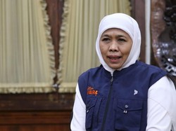 Gubernur Jatim Pantau Penyemprotan Disinfektan untuk Ojek Online