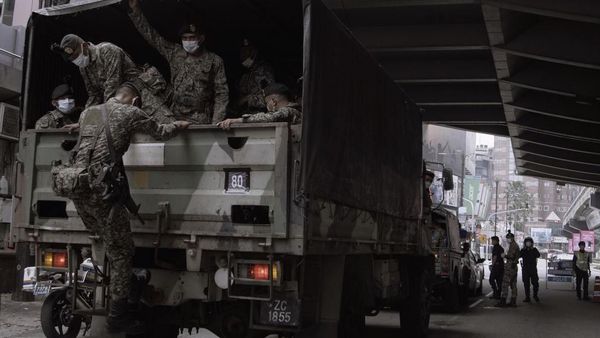 Potret Malaysia Dijaga Militer saat Lockdown Gegara Corona