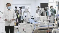 Jokowi Tinjau Kesiapan RS Darurat Corona di Wisma Atlet