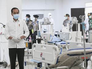 Jokowi Tinjau Kesiapan RS Darurat Corona di Wisma Atlet