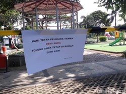 Cegah Warga Berkerumun, Alun-alun dan Semua Taman di Pasuruan Ditutup