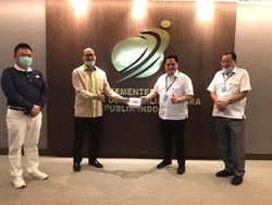 Temui Erick Thohir, KADIN & Tzu Chi Serahkan Rapid Test & Masker