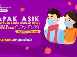 Cegah Penyebaran Covid-19, BPJAMSOSTEK Aktifkan Protokol Lapak Asik