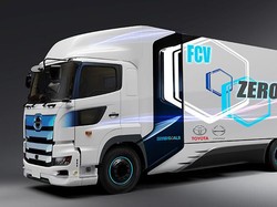 Toyota-Hino Garap Truk Bertenaga Hidrogen