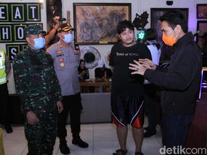 Cegah Corona, Keramaian Warung dan Hajatan di Madiun Dibubarkan