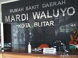 Pegawai Kemenag Kabupaten Blitar PDP Diisolasi di RSUD Mardi Waluyo