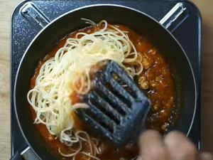 Spaghetti Tempe Marinara, Pasta Hemat dan Enak Ala Masak Darurat Spaghetti Tempe Marinara, Pasta Hemat dan Enak Ala Masak Darurat