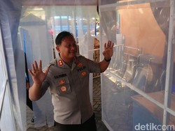 Satlantas Polres Tulungagung Siapkan Bilik Sterilisasi di Satpas SIM